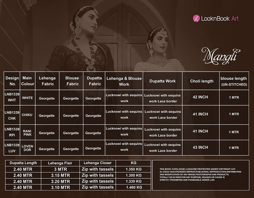 MANGLI LOOKNBOOK DESIGNER LEHENGA Anant Tex Exports Private Limited