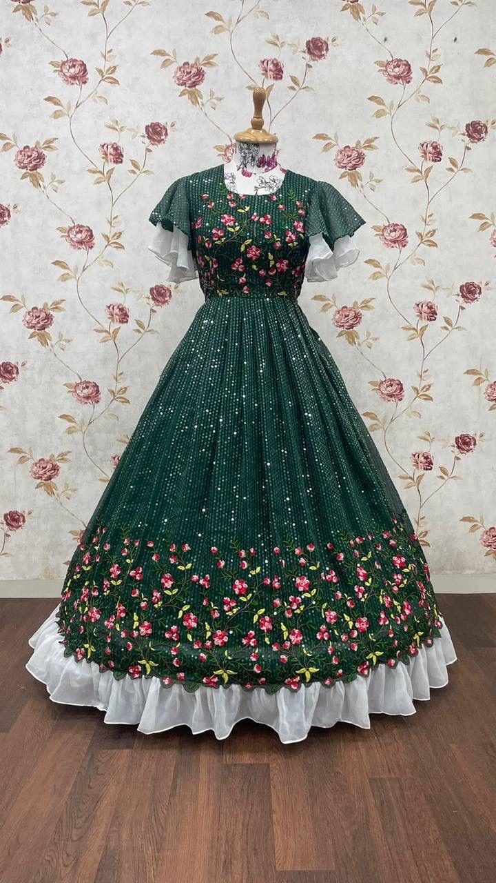 PARTY WEAR GOWNS Anant Tex Exports Private Limited