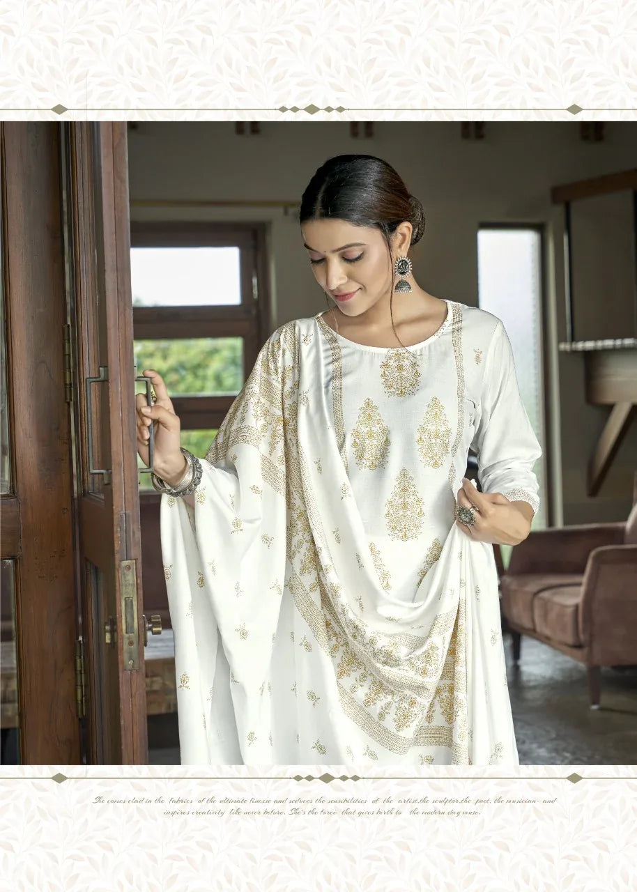 PRACHI V-2 PARTY WEAR KURTI WITH PANT Anant Tex Exports Private Limited