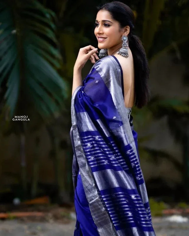 Lichi Silk Banarasi Saree Anant Tex Exports Private Limited