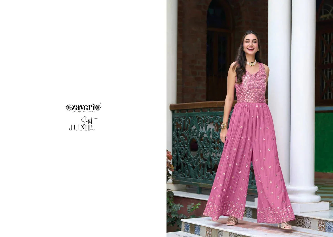 ZAVERI WOMAN JUMPSUIT VOL-4 Anant Tex Exports Private Limited