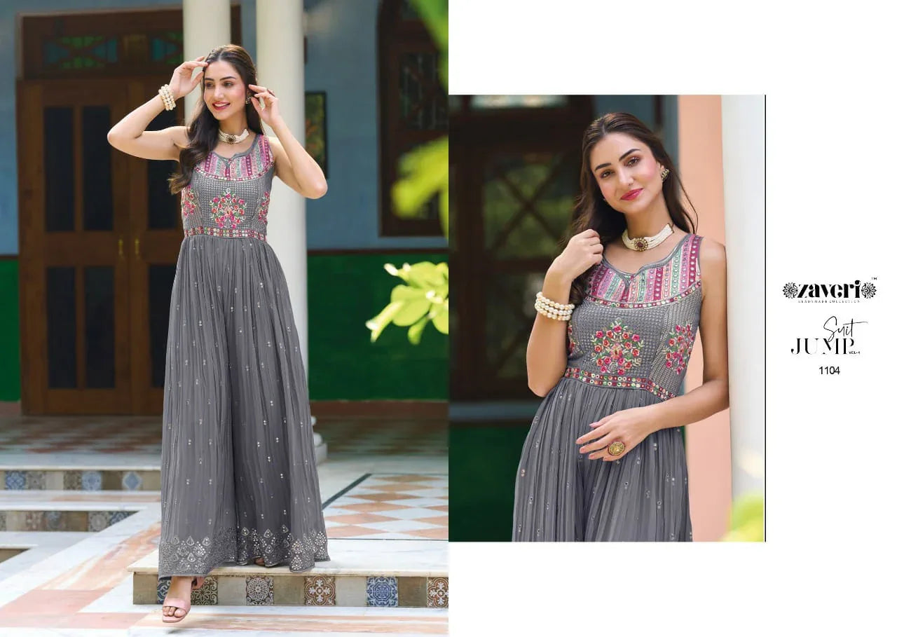 ZAVERI WOMAN JUMPSUIT VOL-4 Anant Tex Exports Private Limited