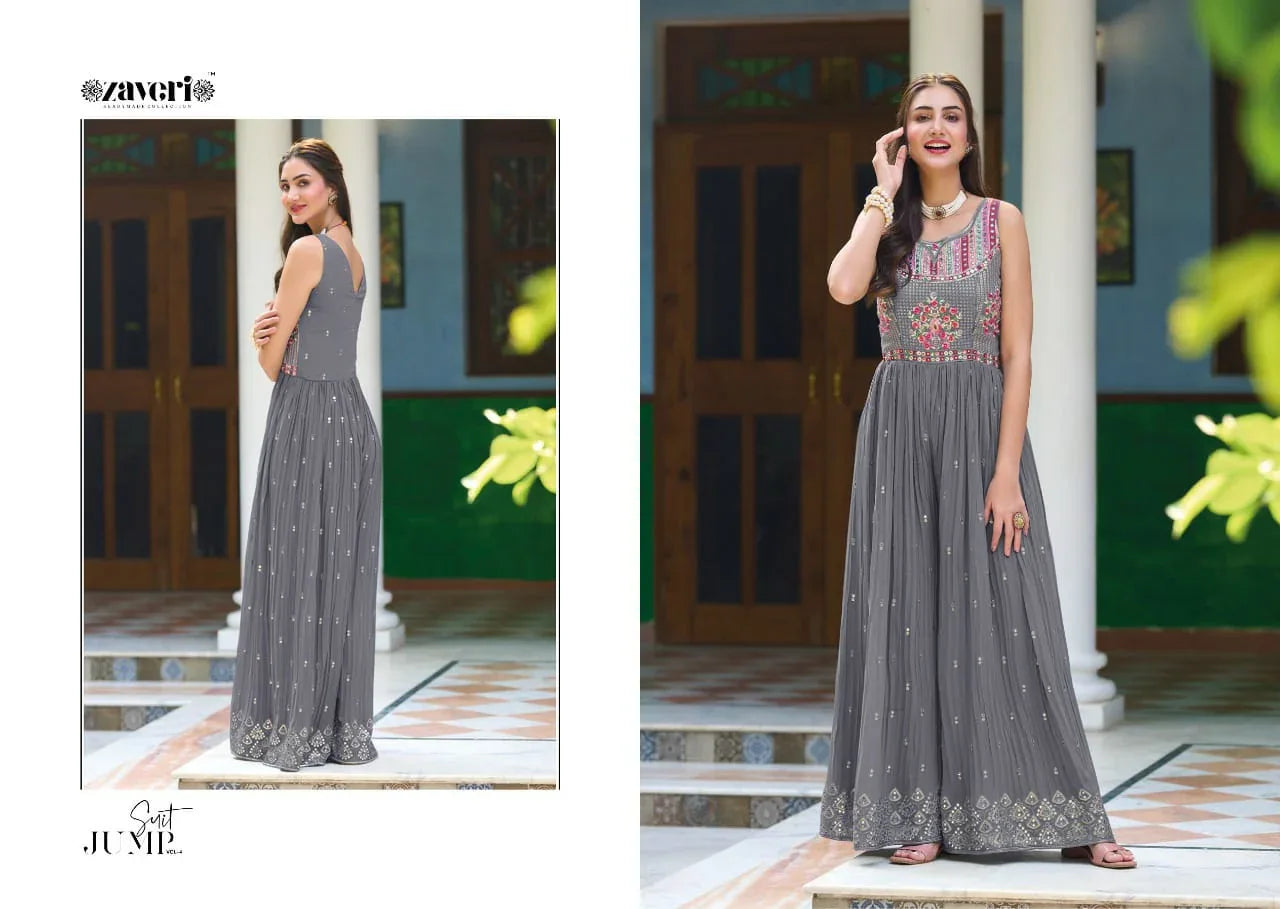 ZAVERI WOMAN JUMPSUIT VOL-4 Anant Tex Exports Private Limited