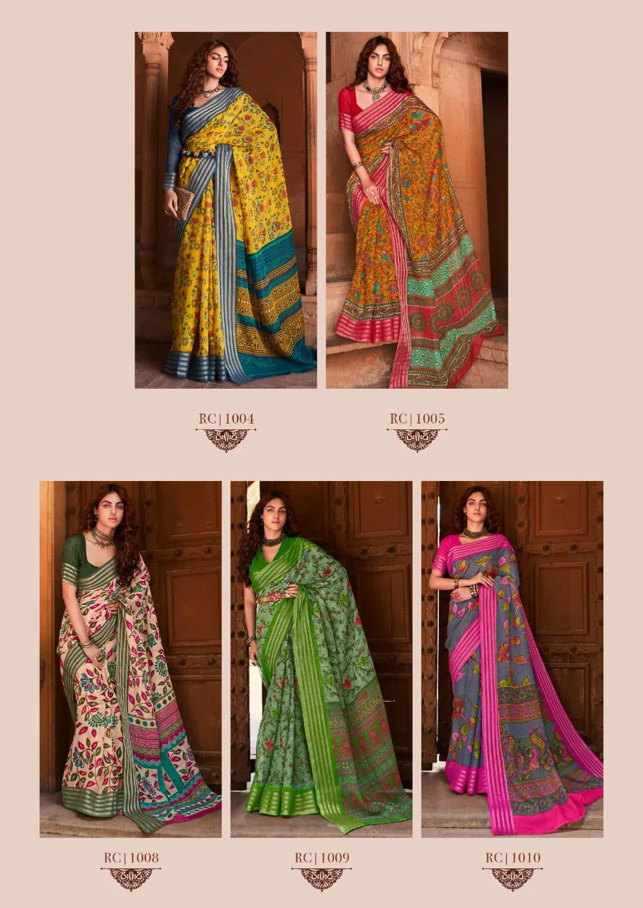 Ruchika Party Wear Saree Anant Tex Exports Private Limited