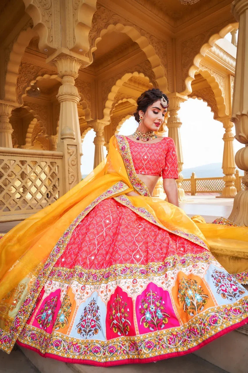 PARTHEE DESIGNER VAISHALI SILK PRINTED LEHENGA CHOLI Anant Tex Exports Private Limited