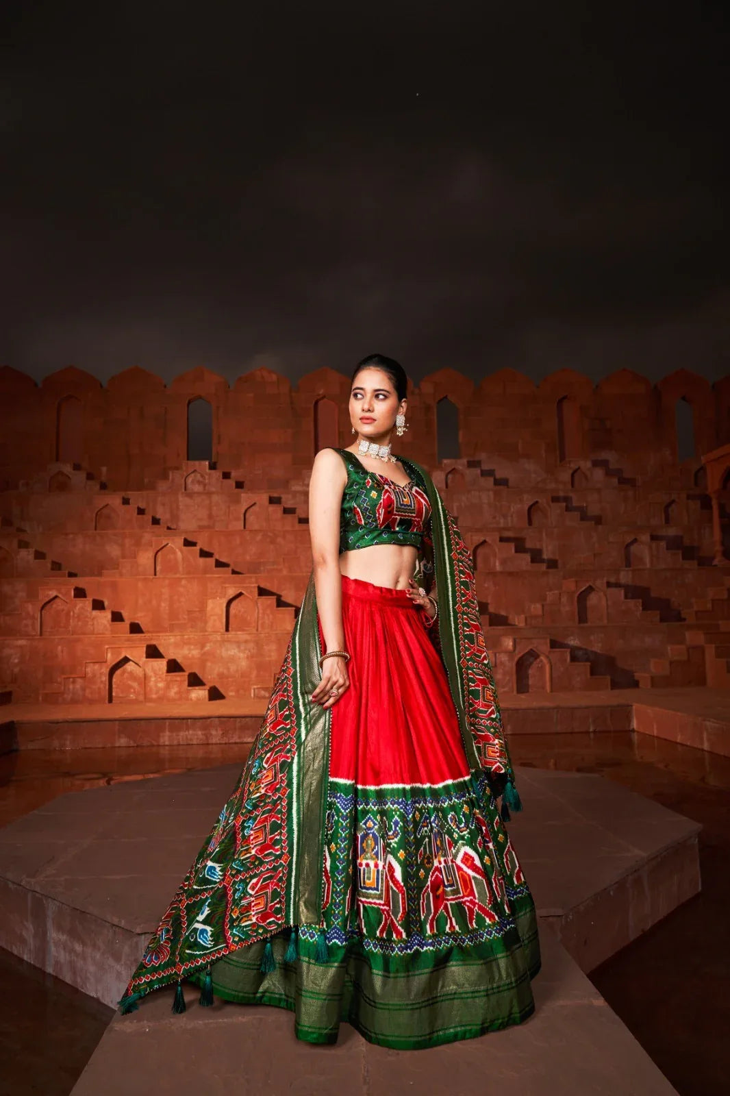 Patola Print Traditional Chaniya Choli Anant Tex Exports Private Limited