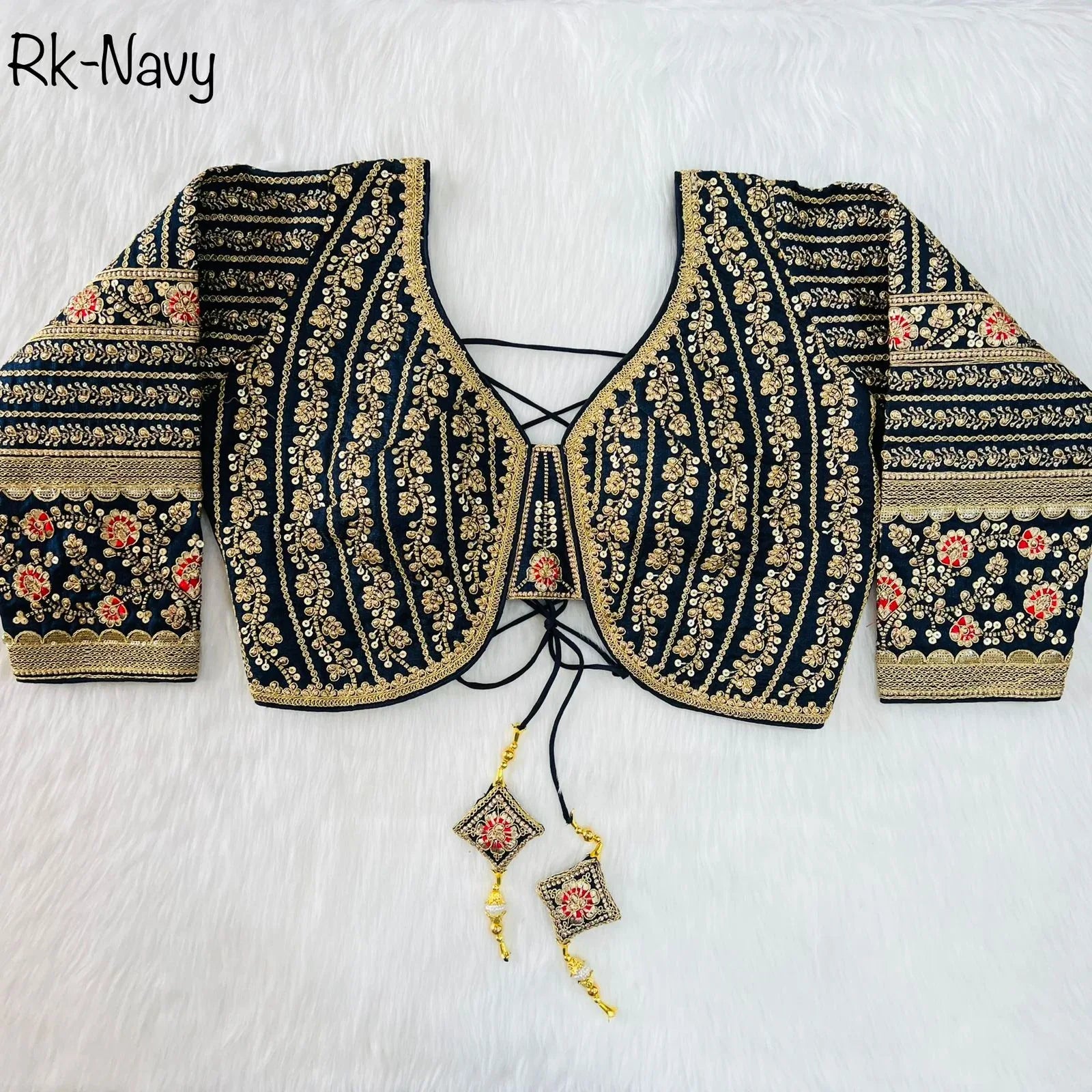 Heavy Embroidery Bridal Work Blouse Anant Tex Exports Private Limited