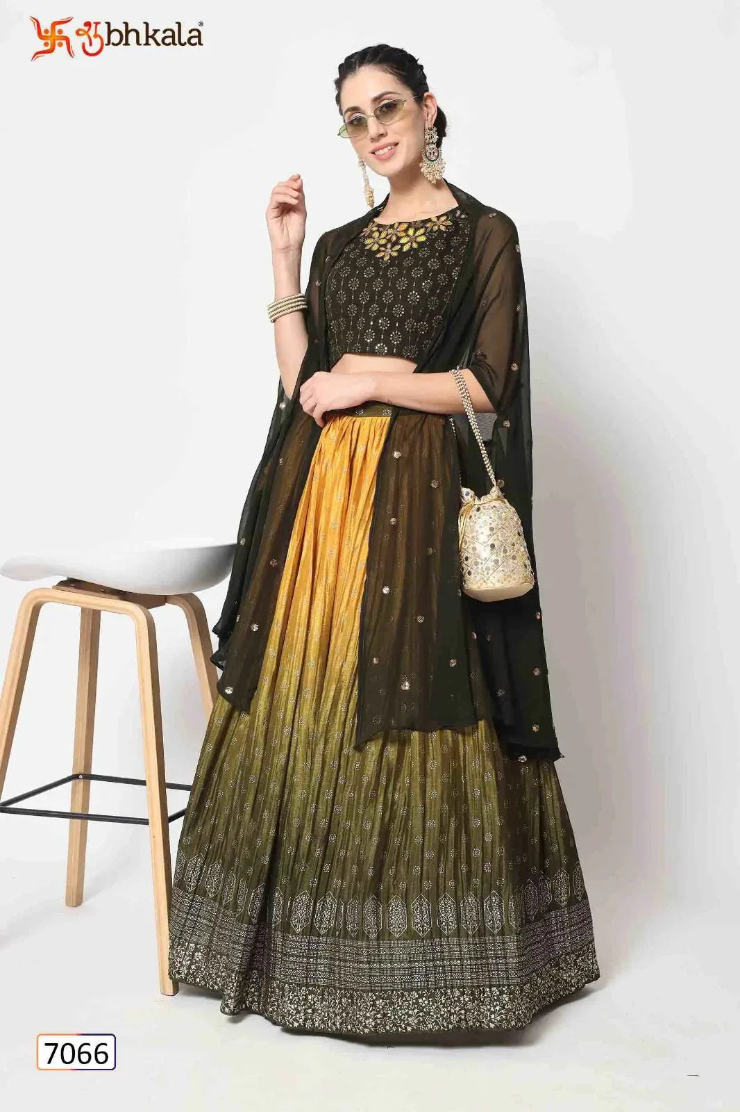Vol. 10 Bridal Thread Embroidered Lehenga Choli Anant Tex Exports Private Limited