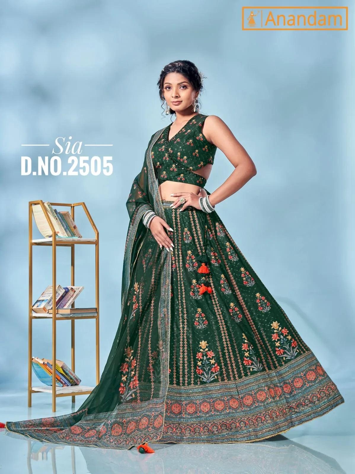 SIA DESIGNER LEHENGA SERIES-2504 TO 2508 Anant Tex Exports Private Limited