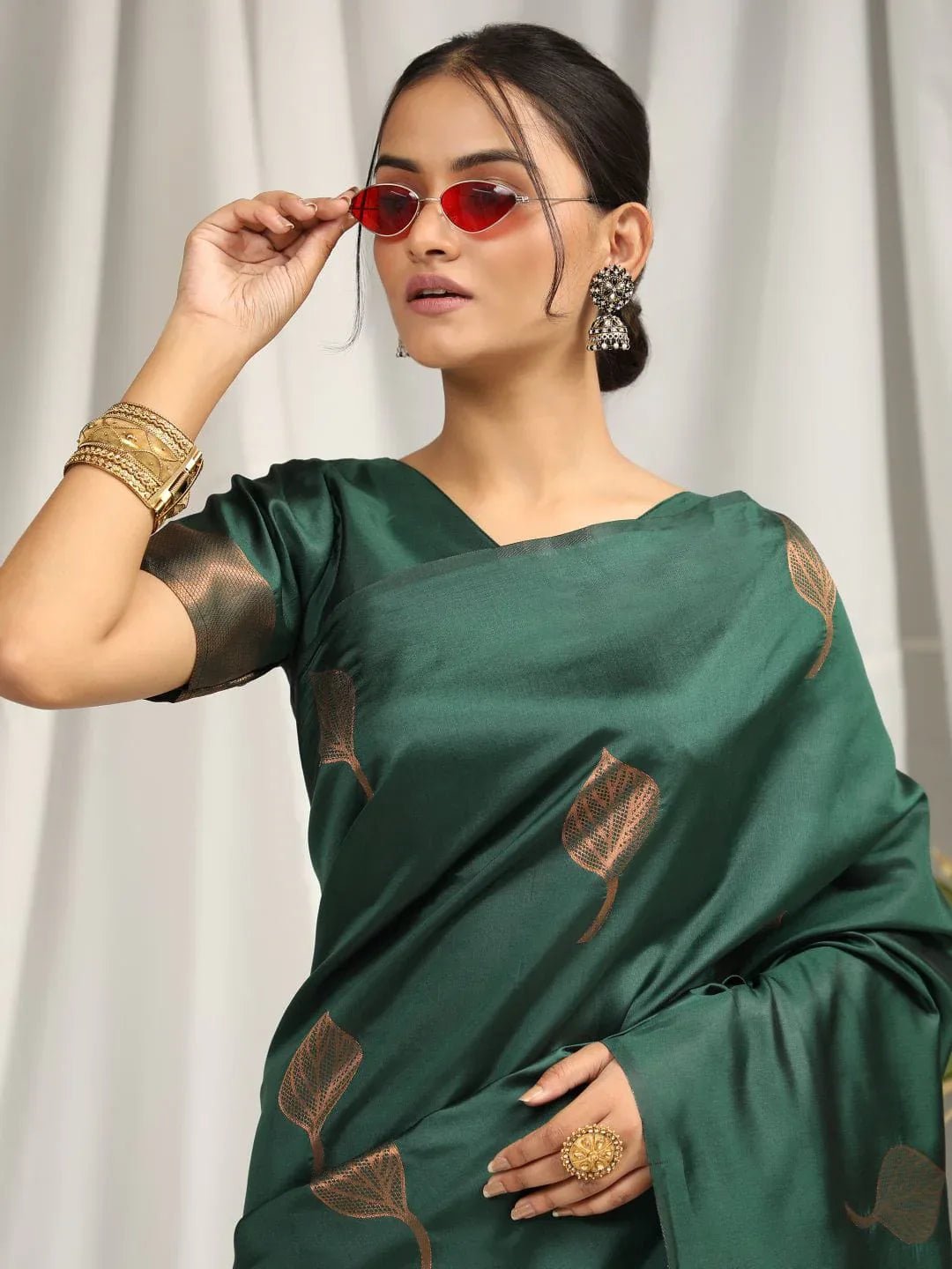 Party Wear Soft Silk Saree Anant Tex Exports Private Limited