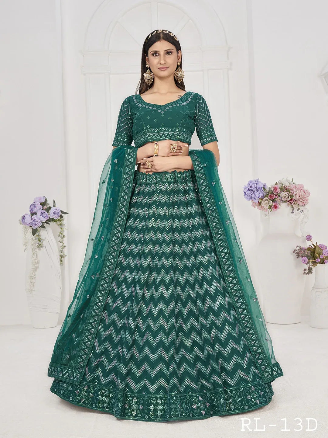 DESIGNER OCCASION WEAR LEHENGA D.NO RL-13 Anant Tex Exports Private Limited