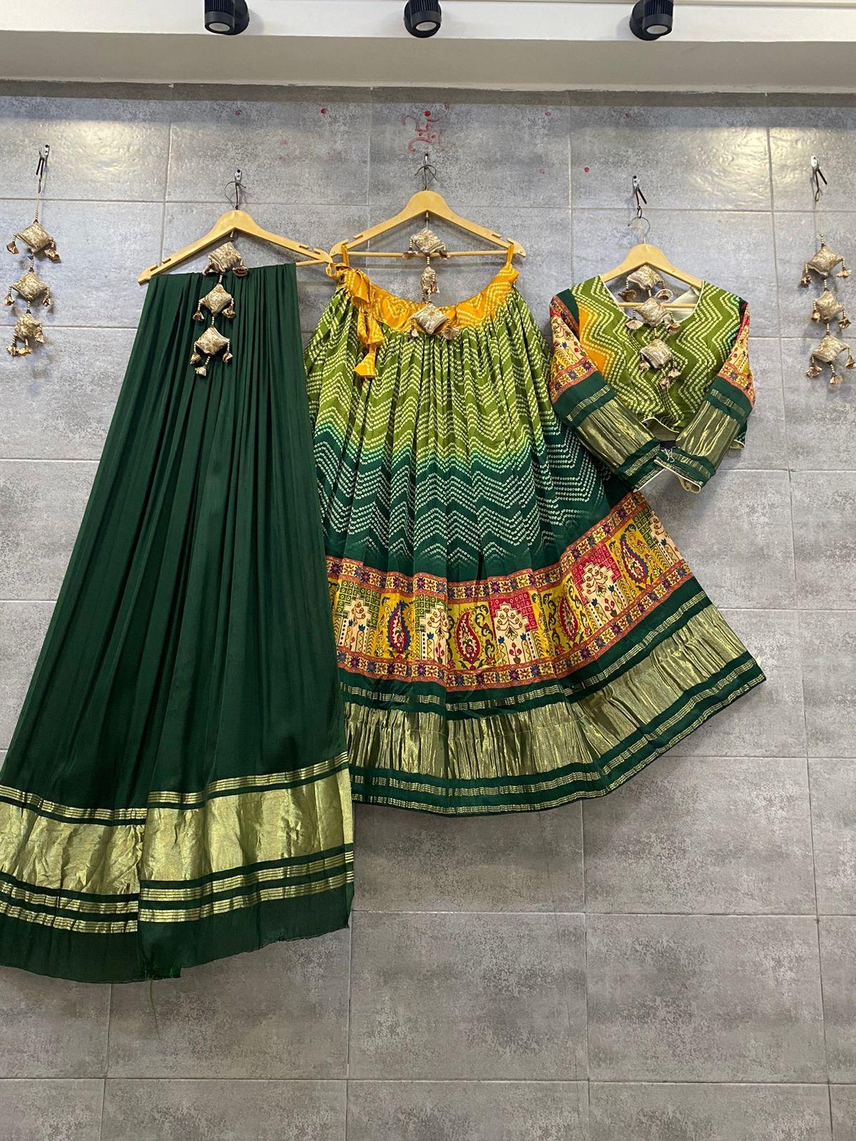 Fancy Designer Pure Gaji Silk Chaniya Choli Anant Tex Exports Private Limited