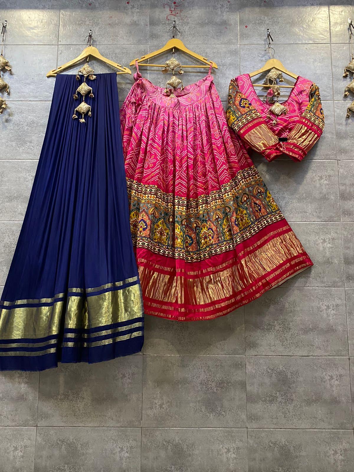 Fancy Designer Pure Gaji Silk Chaniya Choli Anant Tex Exports Private Limited