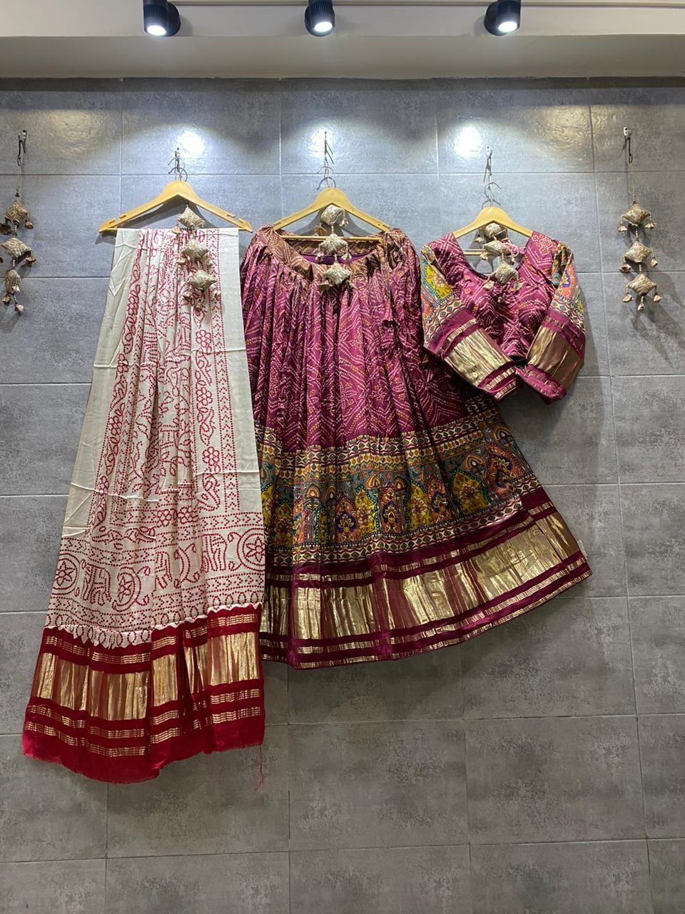 Fancy Designer Pure Gaji Silk Chaniya Choli Anant Tex Exports Private Limited