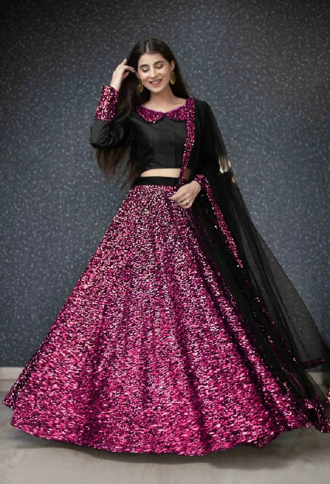 Party Wear Traditional Crop Top Lehenga Anant Tex Exports Private Limited