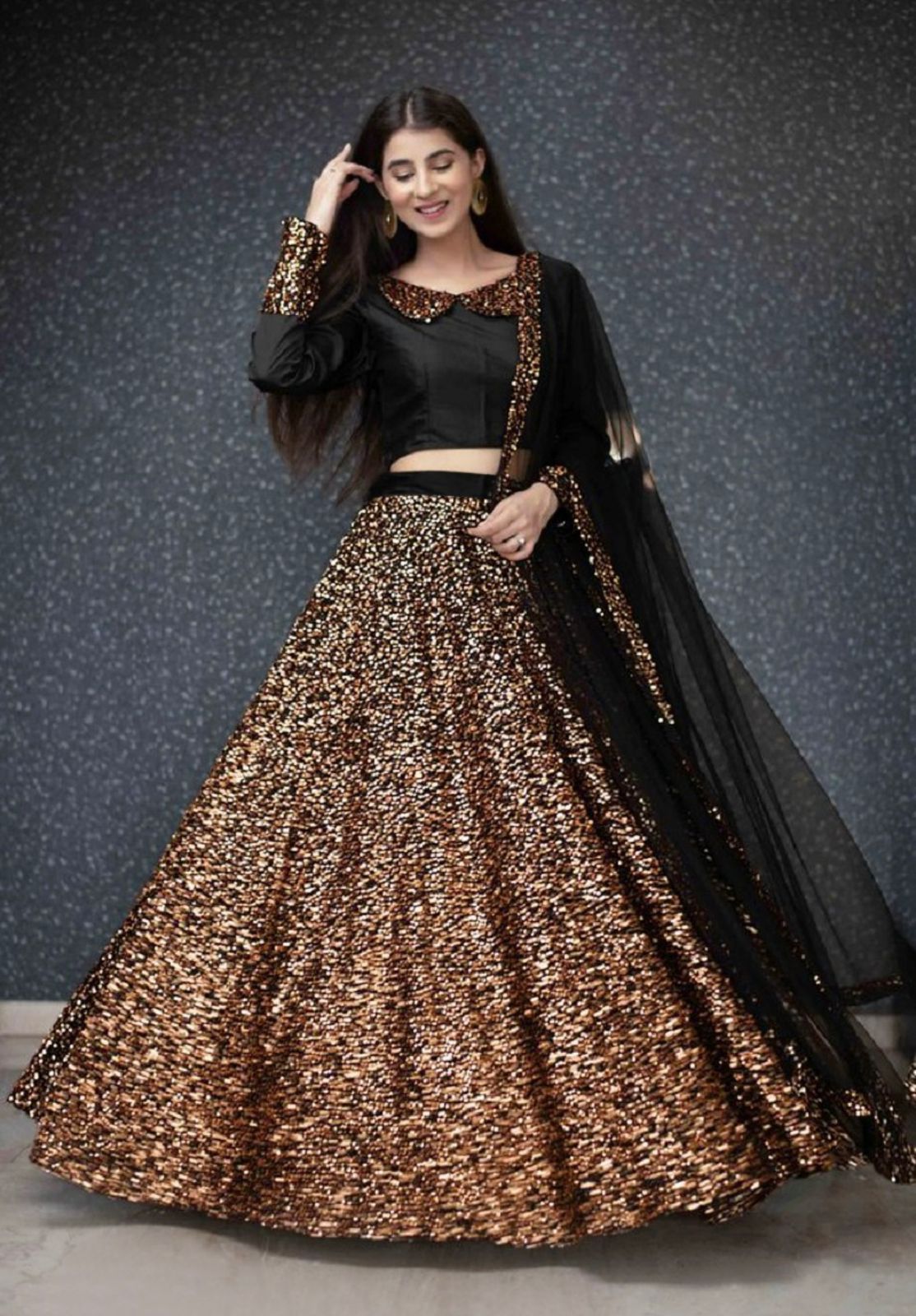 Party Wear Traditional Crop Top Lehenga Anant Tex Exports Private Limited