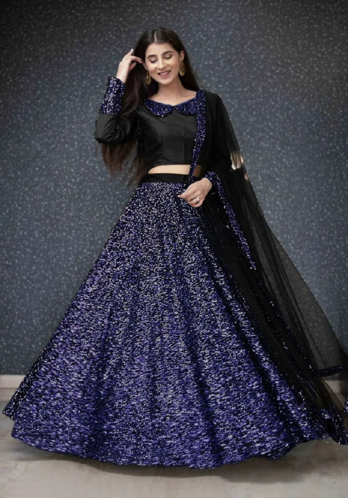Party Wear Traditional Crop Top Lehenga Anant Tex Exports Private Limited
