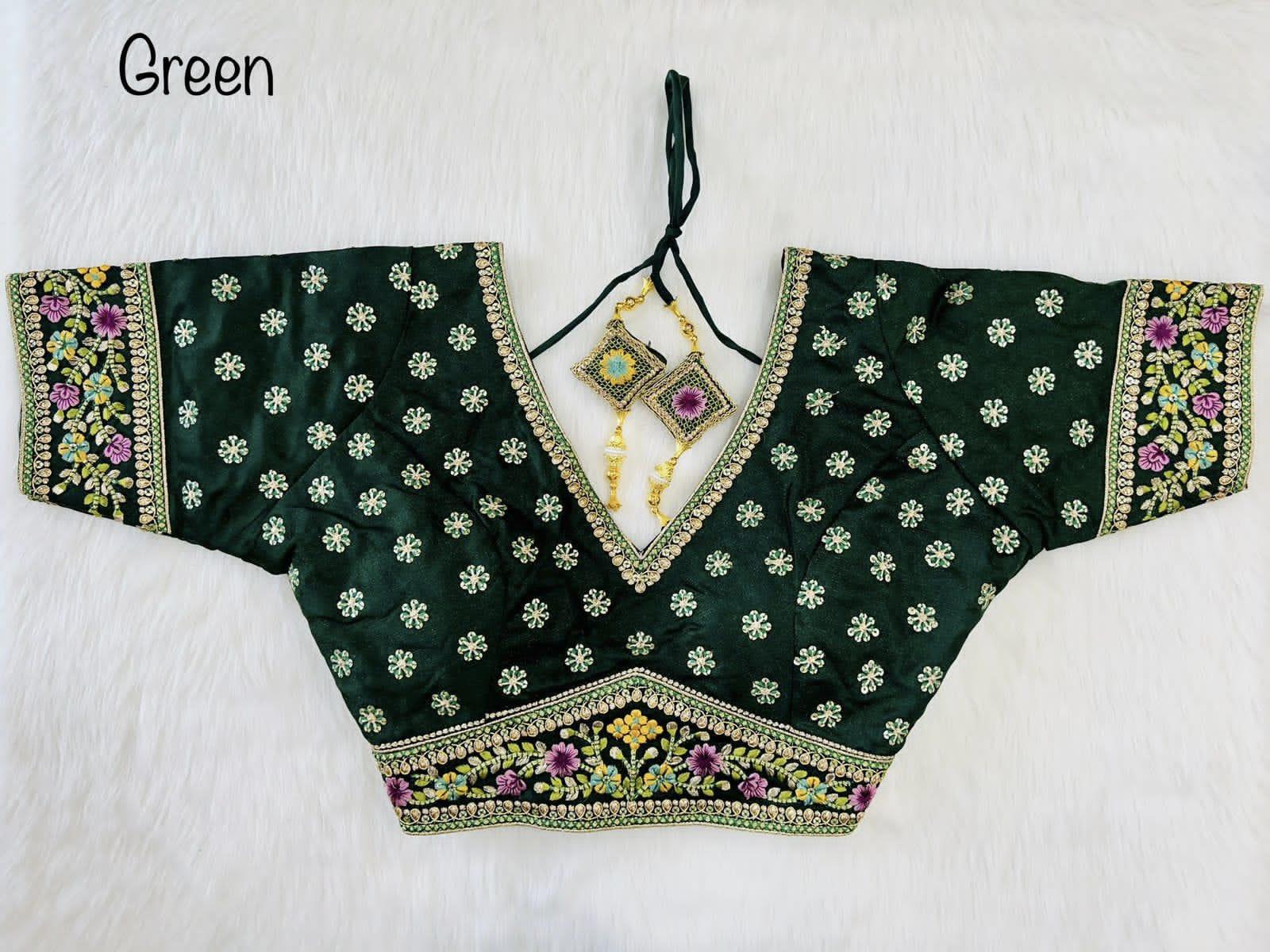 SabyaSachi On-K5 Heavy Embroidery Work Blouse Anant Tex Exports Private Limited