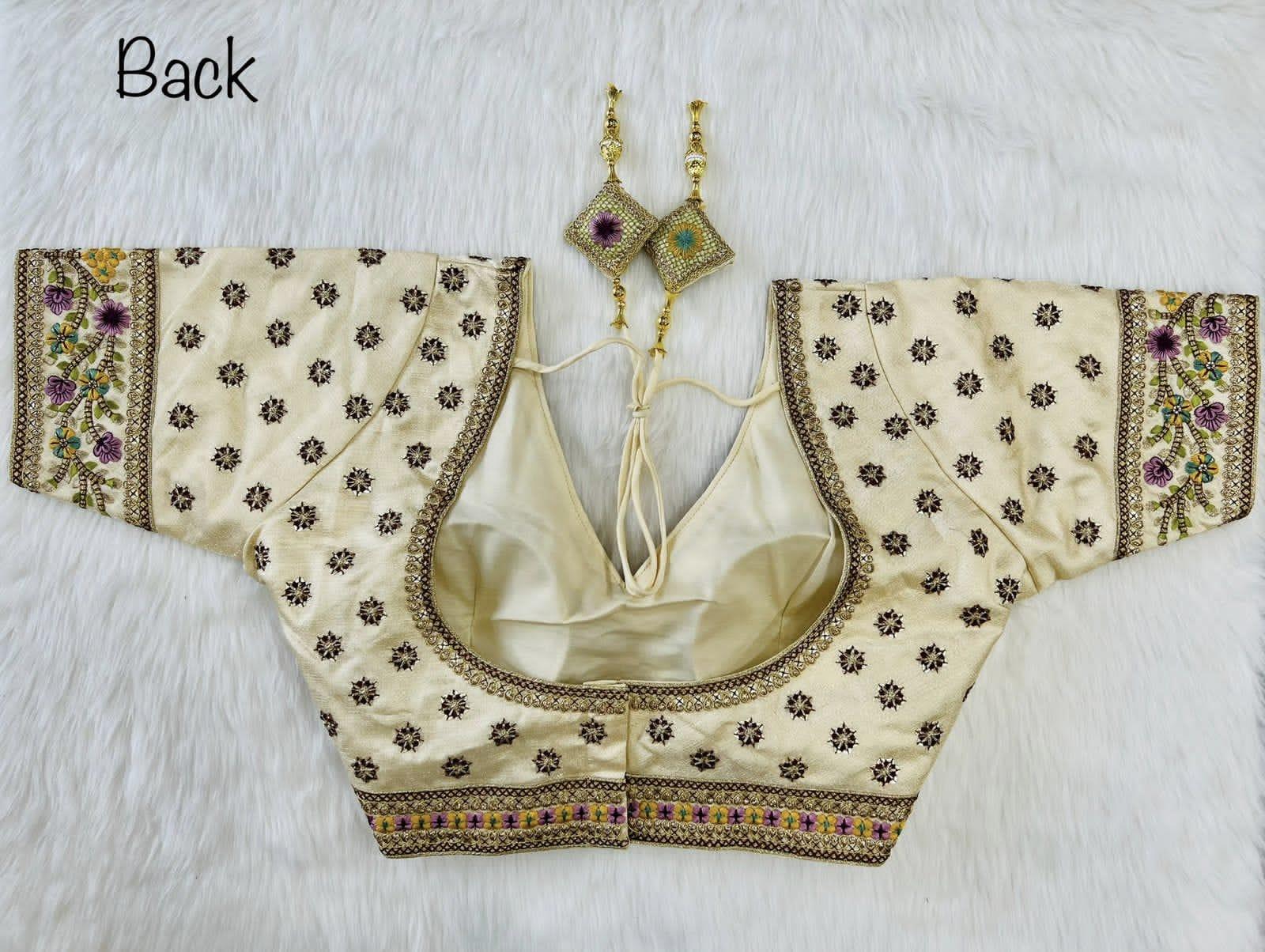 SabyaSachi On-K5 Heavy Embroidery Work Blouse Anant Tex Exports Private Limited