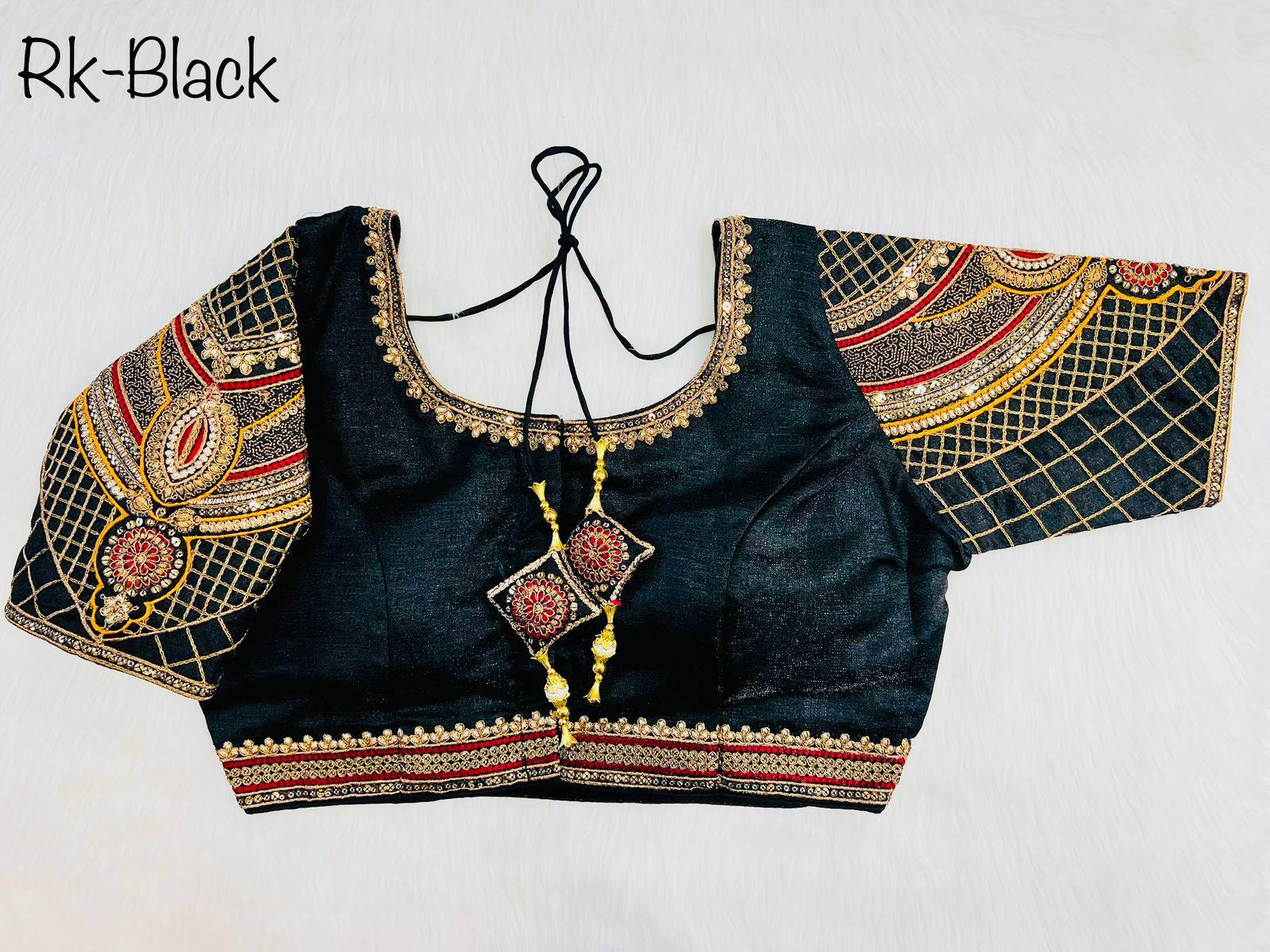 Heavy Sleeves Copper Blouse Anant Tex Exports Private Limited