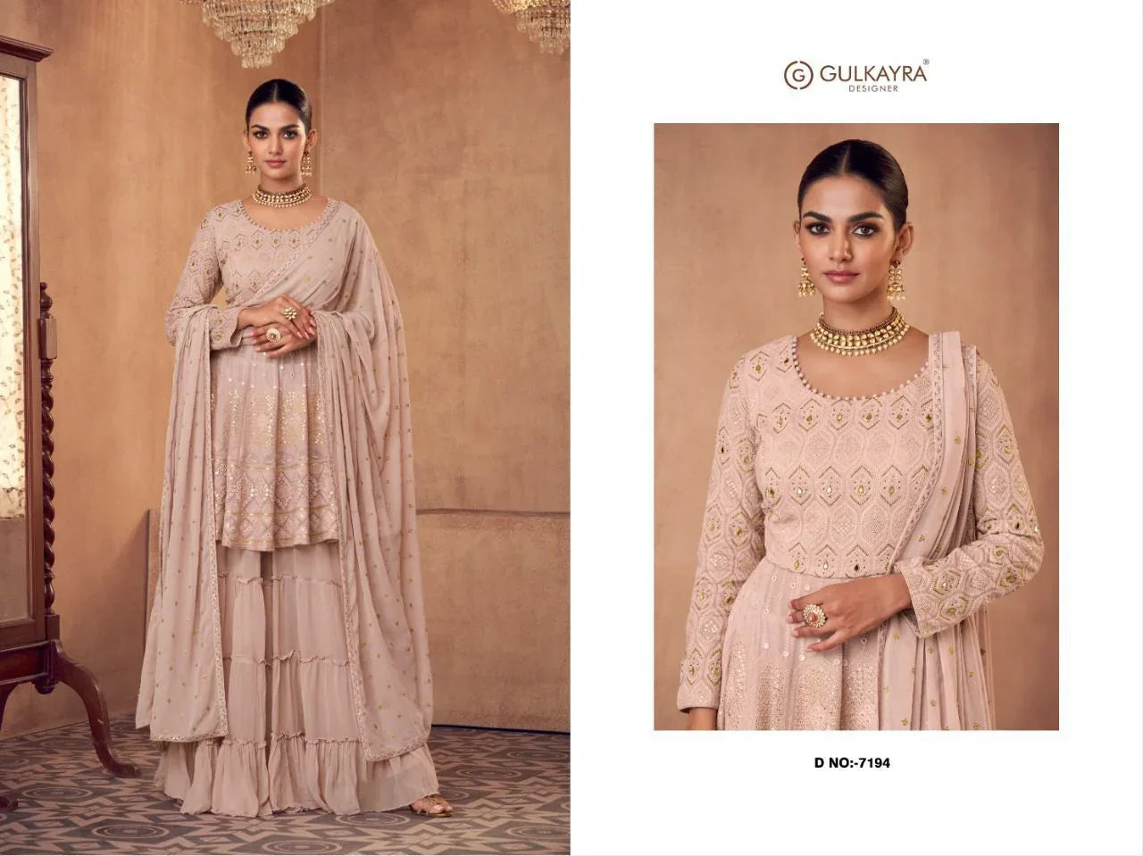 Gulkayra Designer Izhaar 7190 Series Suit Anant Tex Exports Private Limited