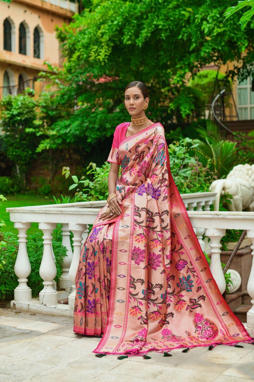 FANCY PURE PAITHANI SAREE Anant Tex Exports Private Limited
