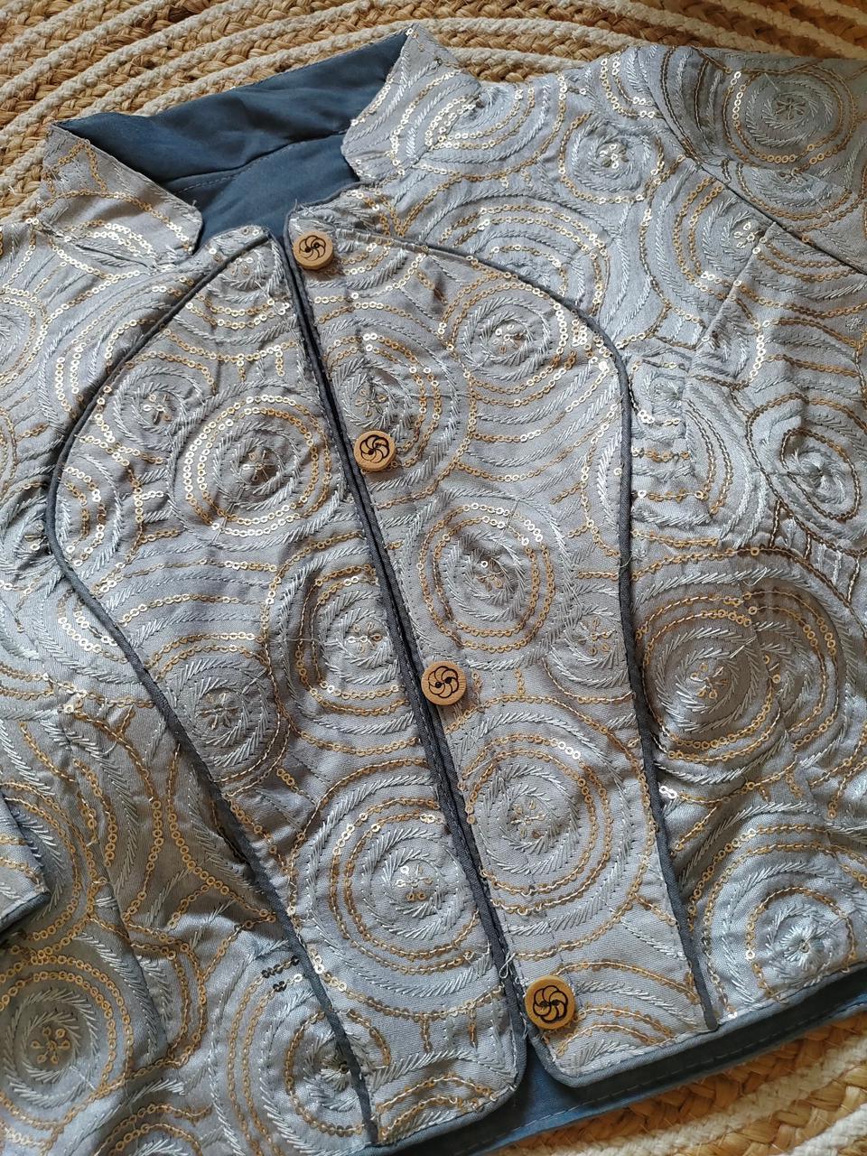 Fancy Jacket Style Blouse Anant Tex Exports Private Limited