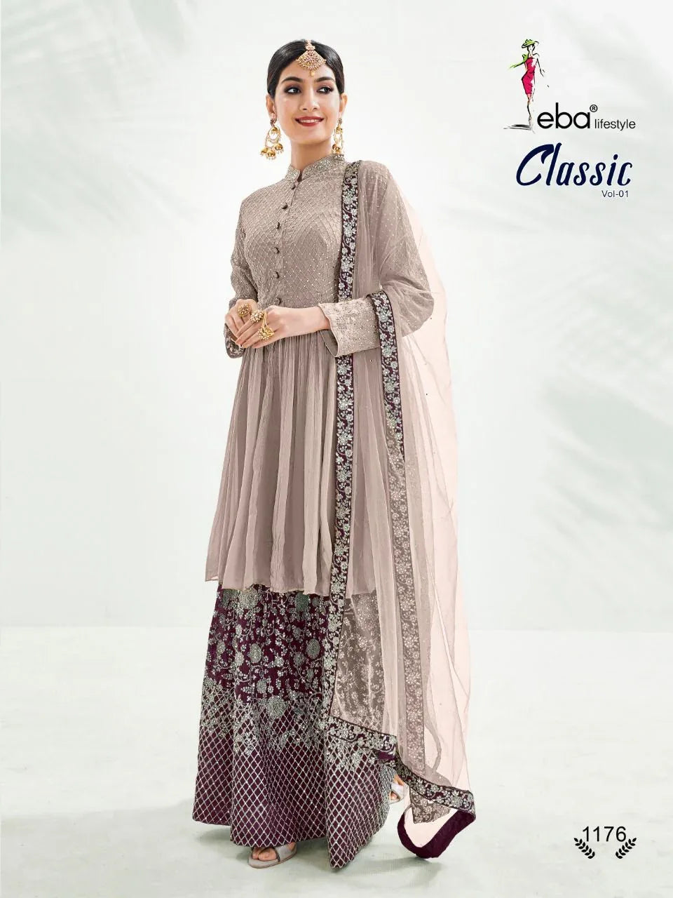 EBA CLASSIC VOL 1 STITCHED PARTY WEAR SUITS Anant Tex Exports Private Limited