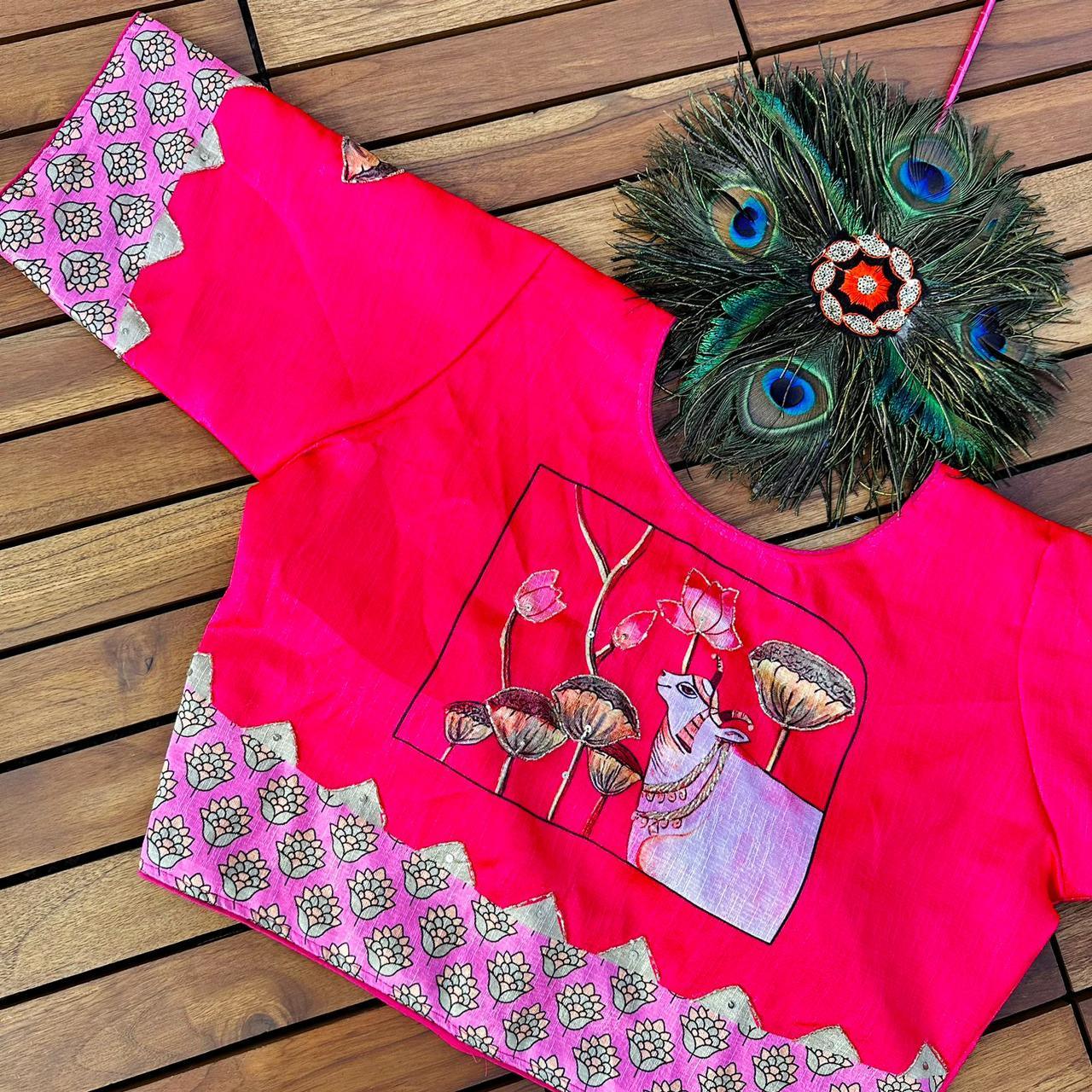 DECENT PRINT BLOUSE Anant Tex Exports Private Limited