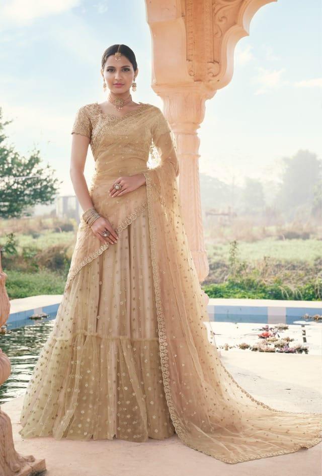 NAKKASHI KASAK DESIGNER LEHENGA D.NO - 4224 Anant Tex Exports Private Limited