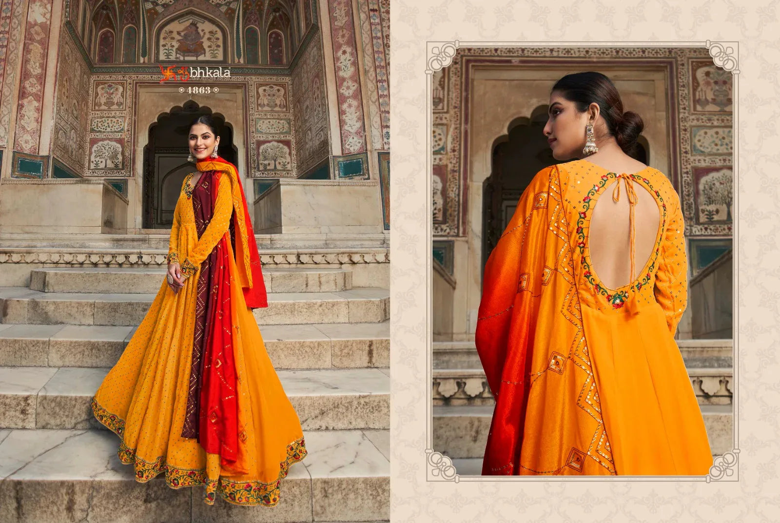 SHUBHKALA FLORY VOL. 30 EXCLUSIVE GOWN Anant Tex Exports Private Limited