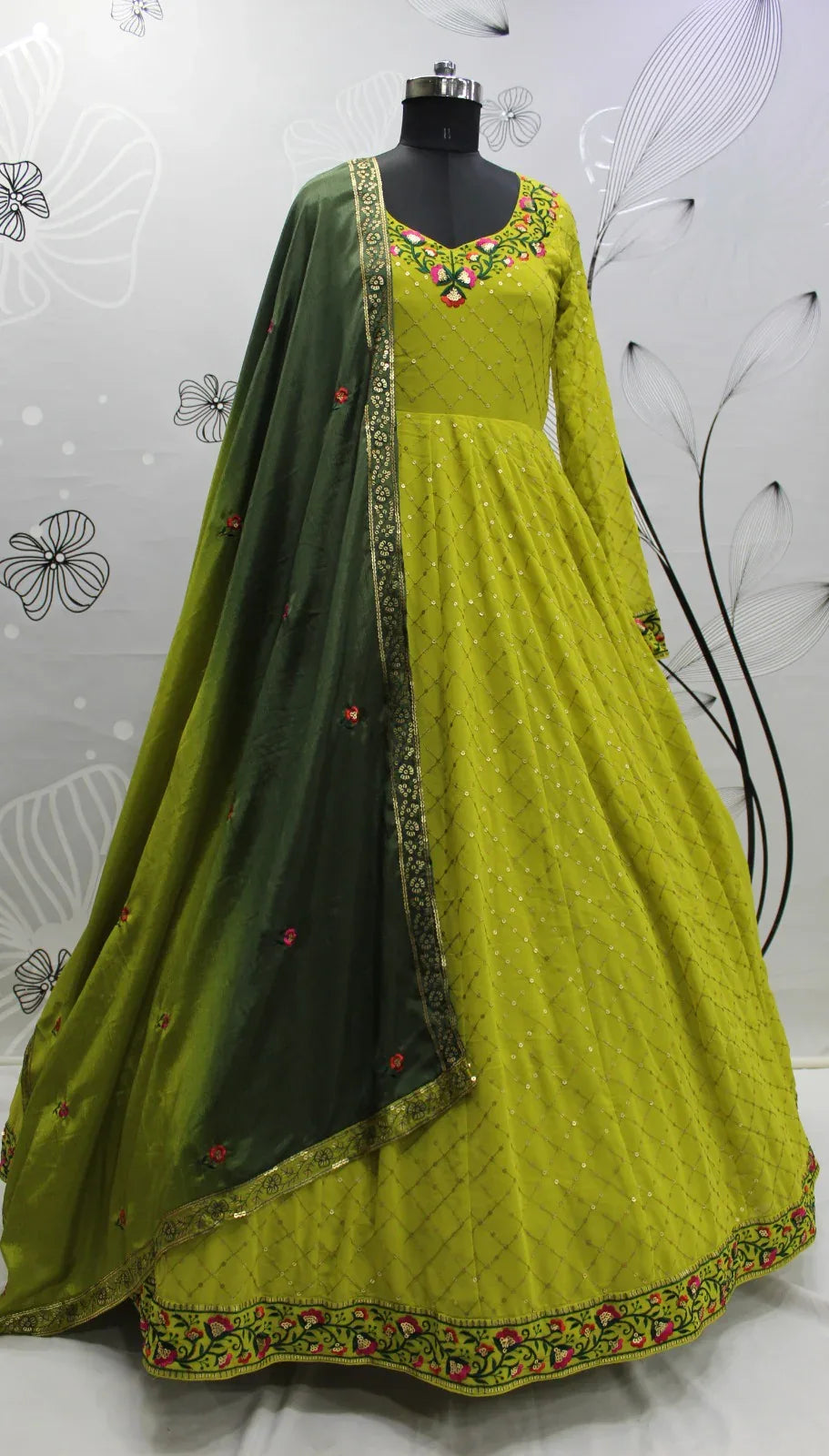 SHUBHKALA FLORY VOL. 30 EXCLUSIVE GOWN Anant Tex Exports Private Limited