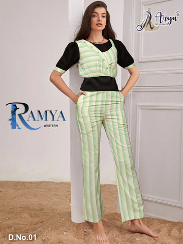 ARYA RAMYA JUMPSUIT Anant Tex Exports Private Limited