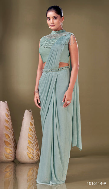 READY TO WEAR SAREE- D.NO 1016114 Anant Tex Exports Private Limited