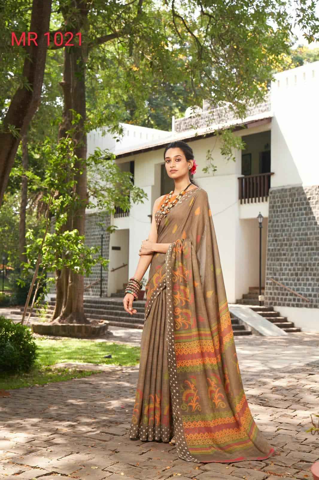 Pure Linen Sarees