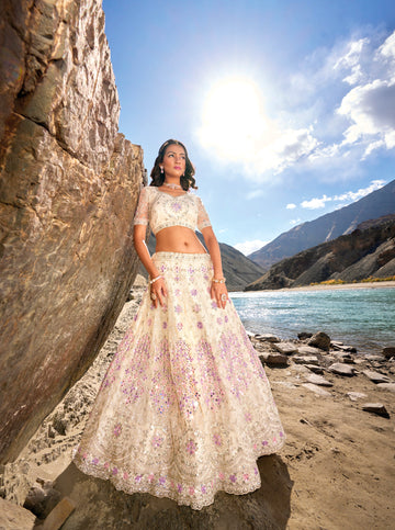 Buy Crop Top Lehenga Choli Online 
