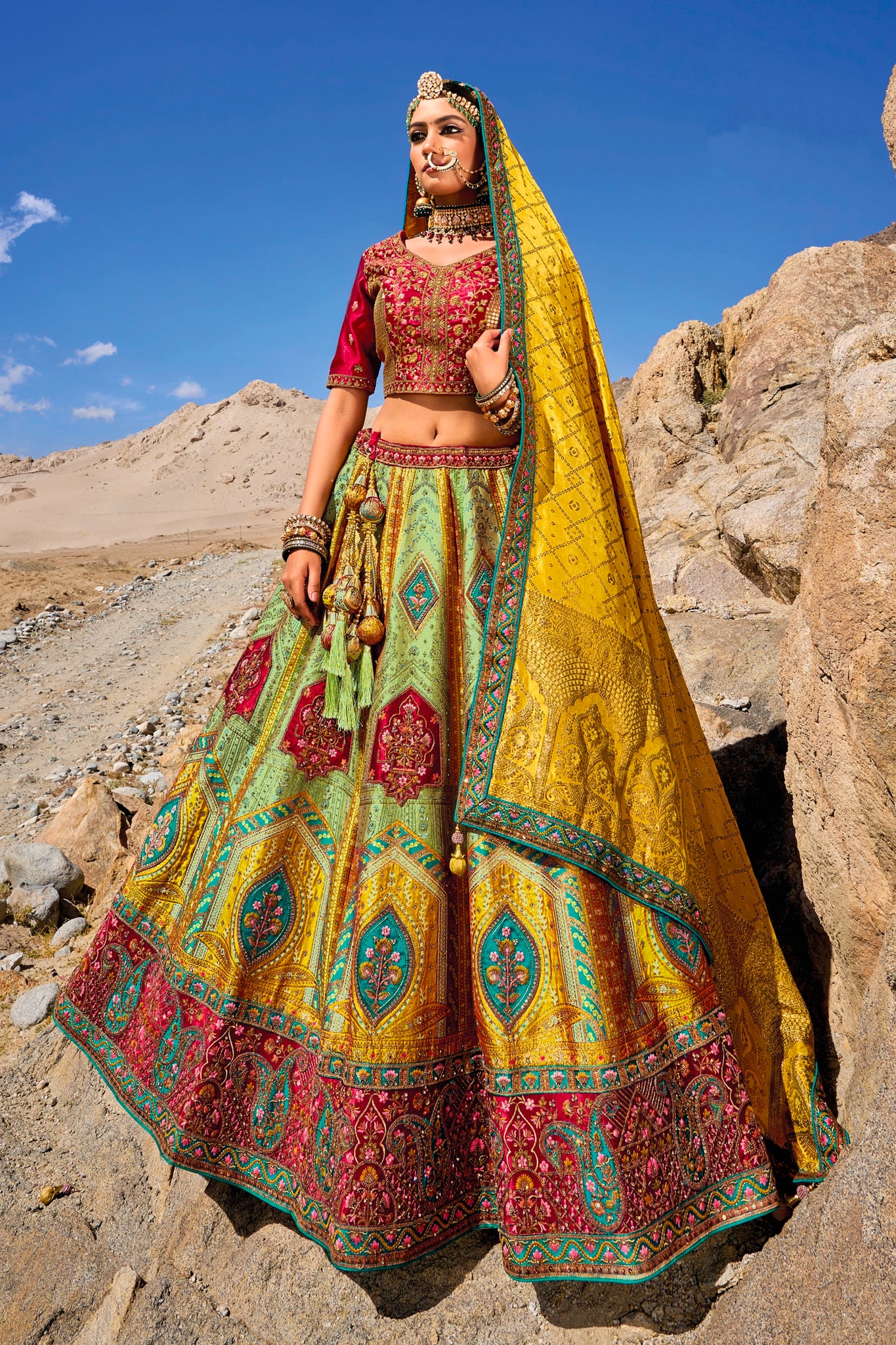 Buy Designer Bridal Lehengas & Wedding Lehenga Sets Online