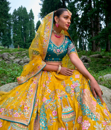 Buy Latest Pure Silk Lehenga Choli Designs Online