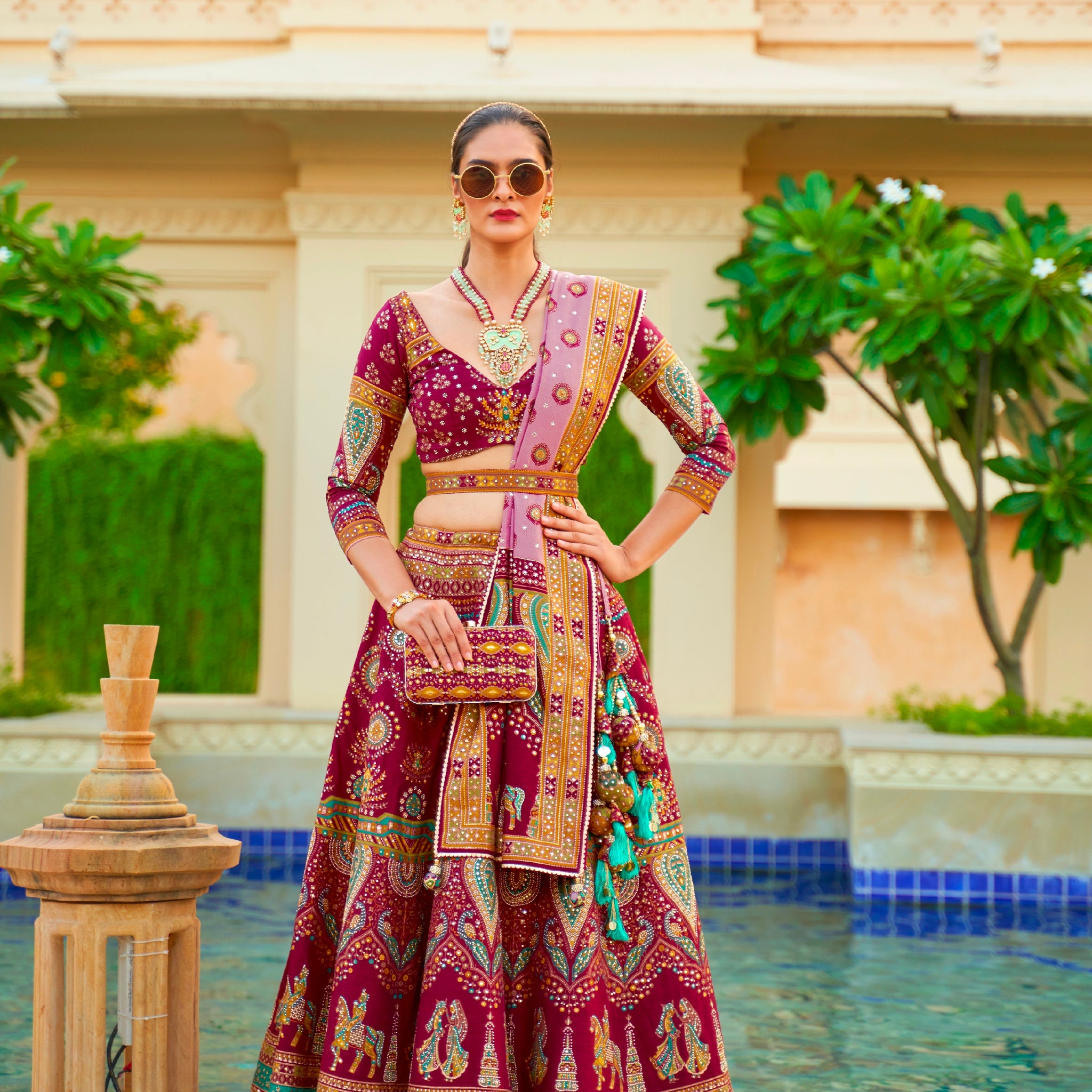 Buy Designer Lehengas for Sangeet Online