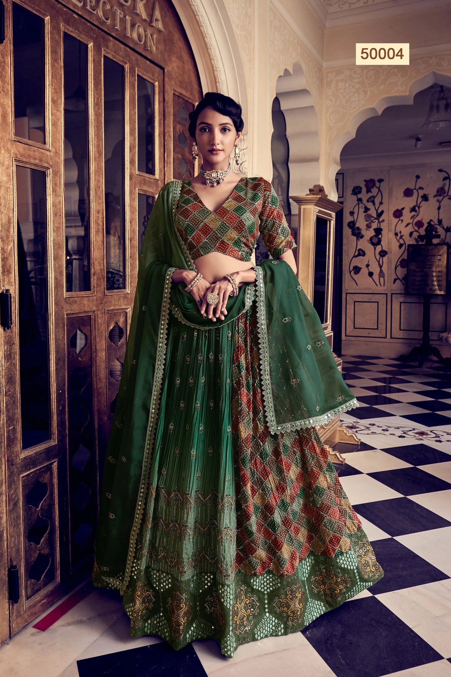 Vastrey Vol 7 Designer Occasion Wear Lehenga D.No 50004 - Anant Exports