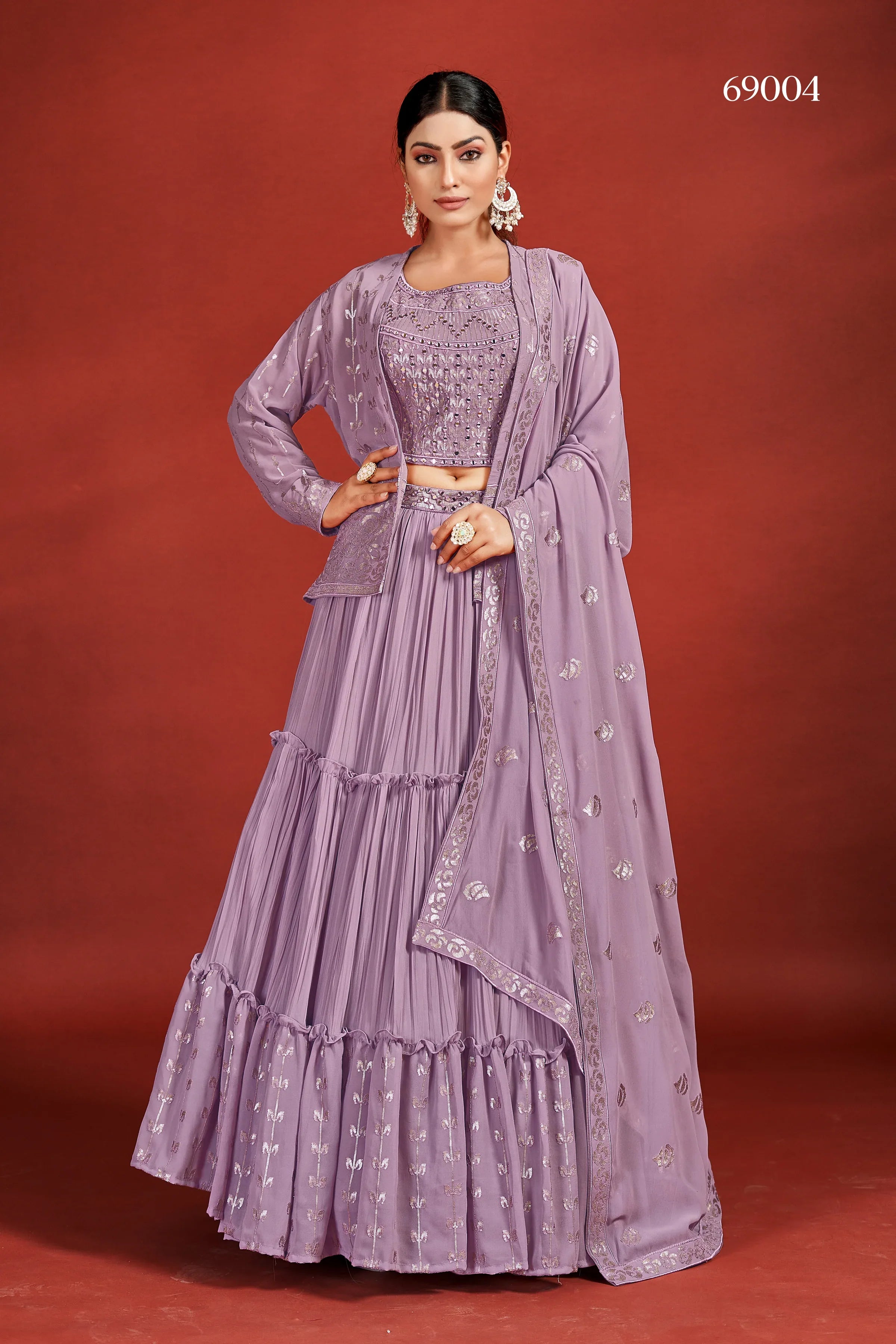 Mahira Vol 5 Designer Occasion Wear Lehenga D.No 69004 - Anant Exports