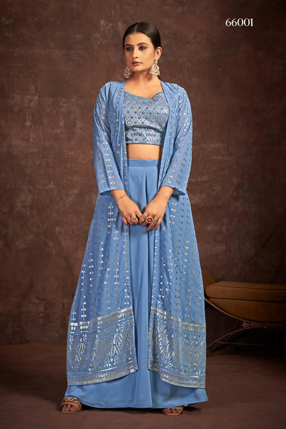 Blush Vol-4 Designer Wear Suit D.No 66001 - Anant Exports