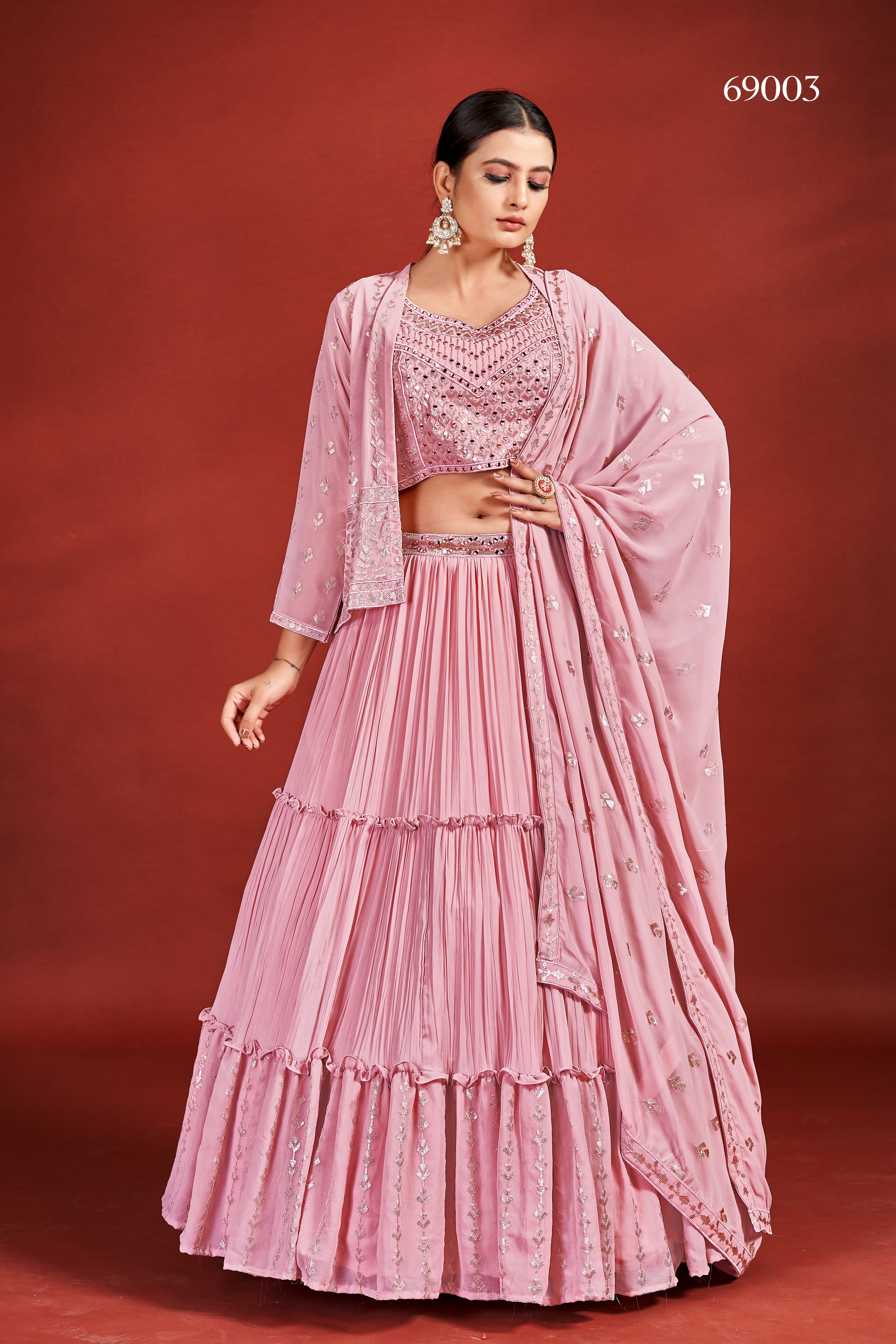 Mahira Vol 5 Designer Occasion Wear Lehenga D.No 69003