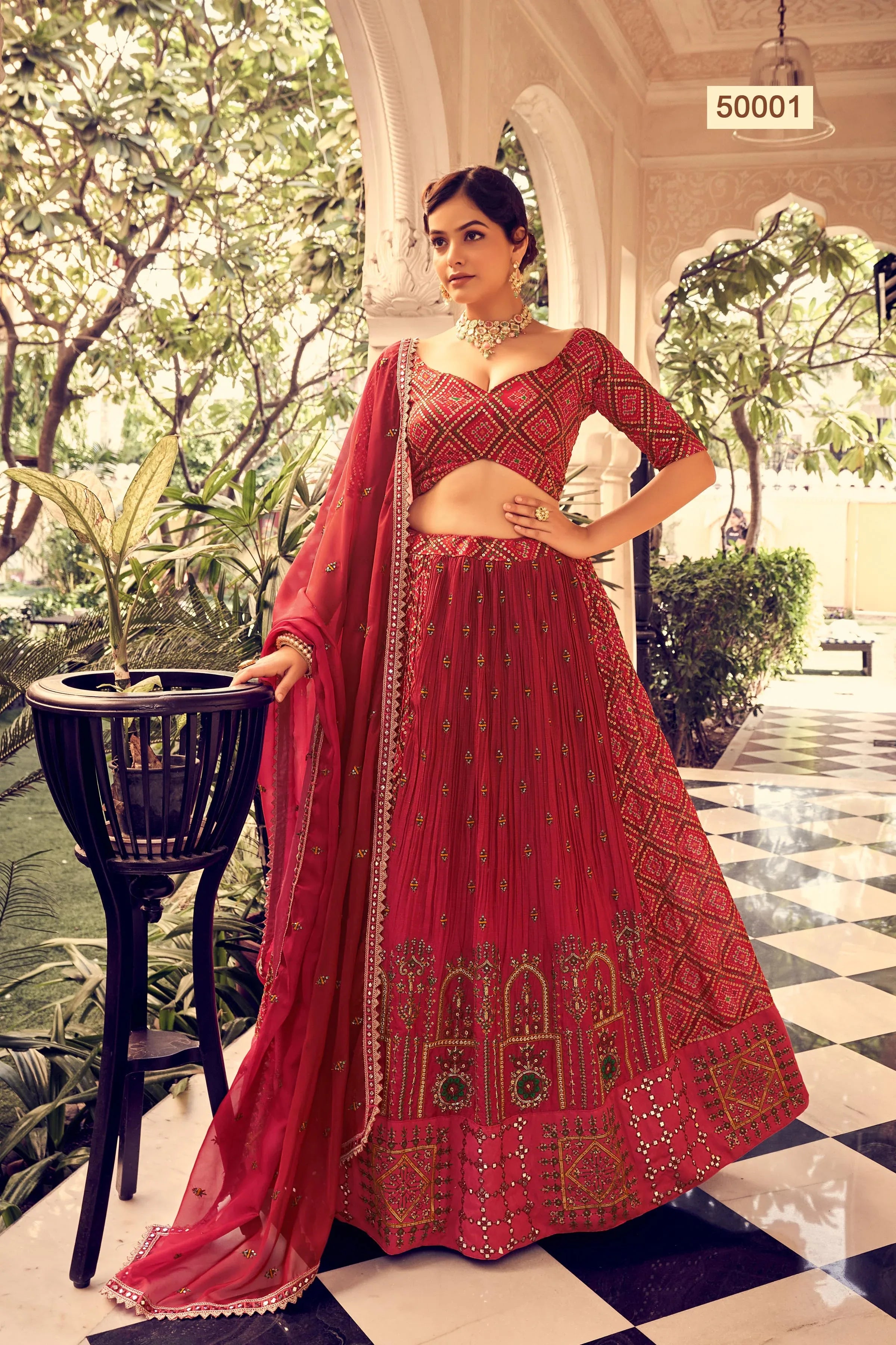 Vastrey Vol 7 Designer Occasion Wear Lehenga D.No 50001 - Anant Exports