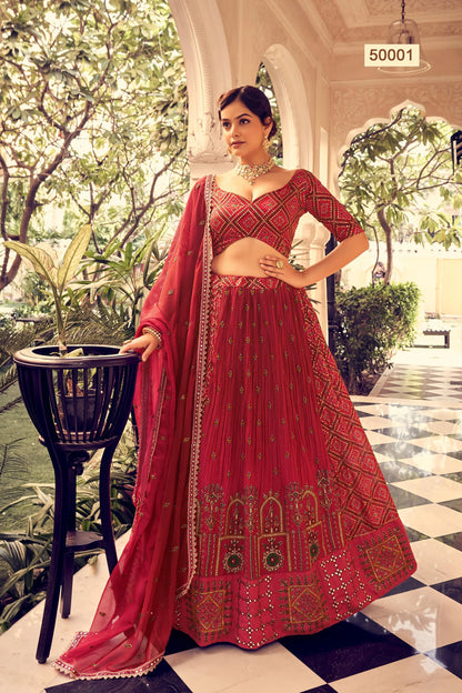Vastrey Vol 7 Designer Occasion Wear Lehenga D.No 50001 - Anant Exports