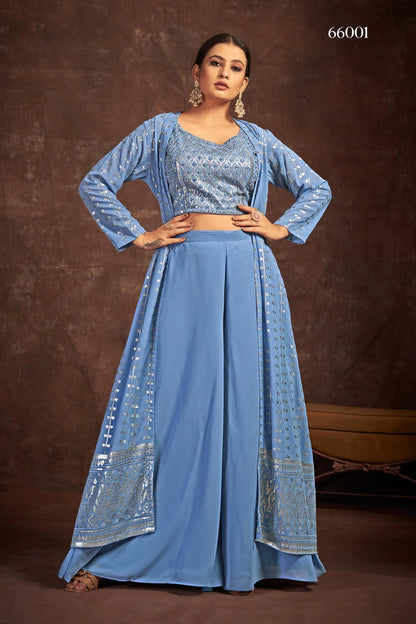 Blush Vol-4 Designer Wear Suit D.No 66001 - Anant Exports