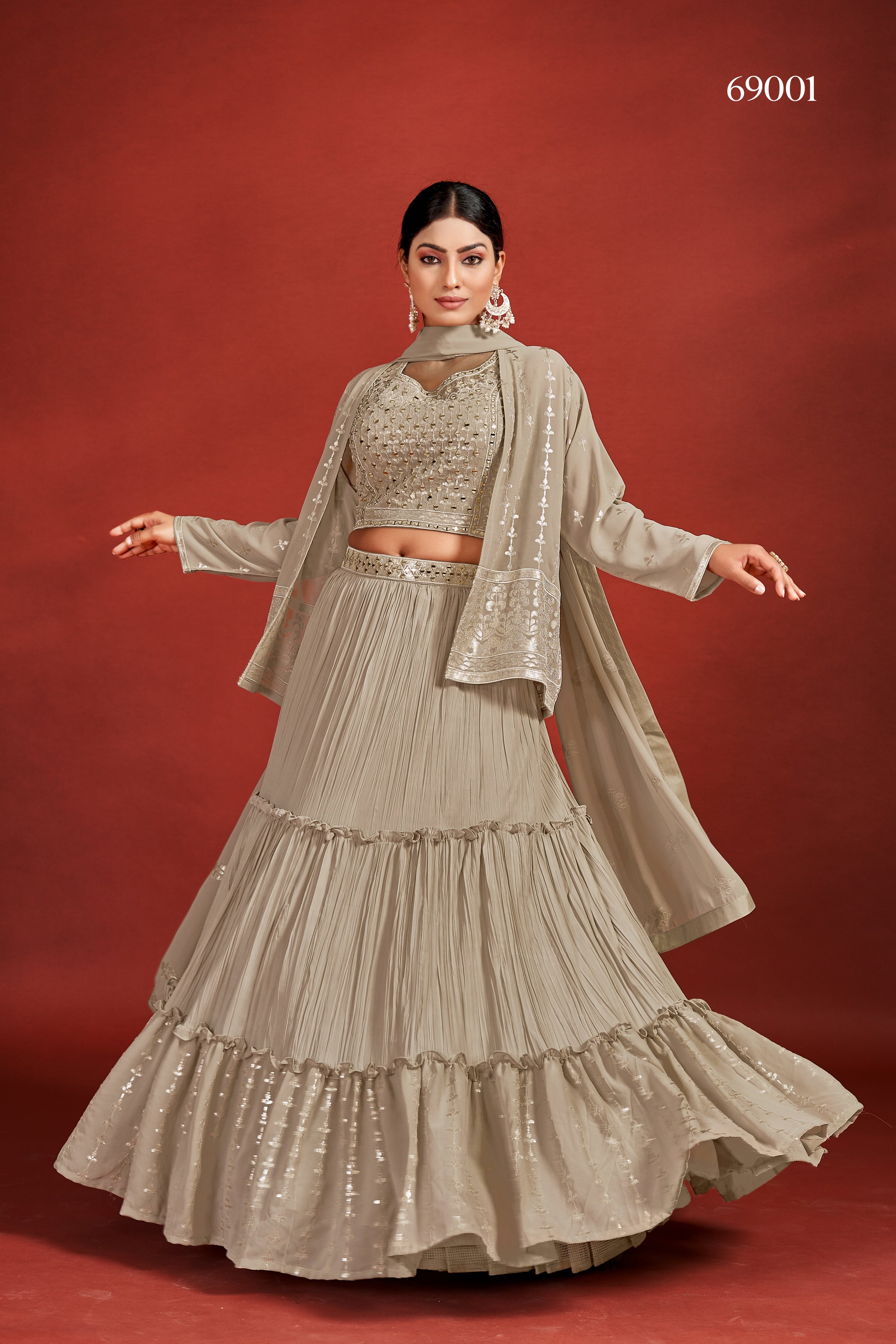 Mahira Vol 5 Designer Occasion Wear Lehenga D.No 69001