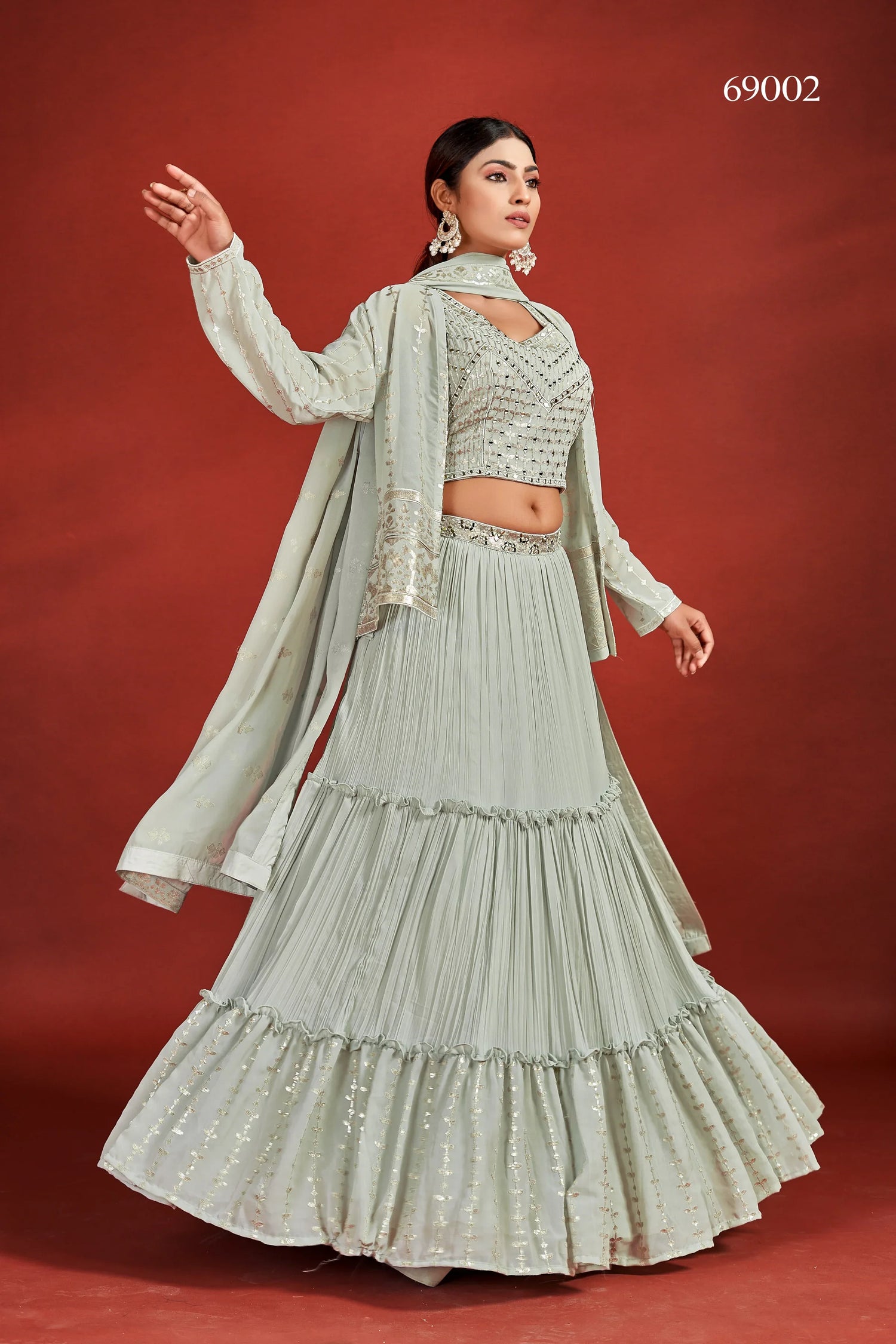 Mahira Vol 5 Designer Occasion Wear Lehenga D.No 69002 - Anant Exports
