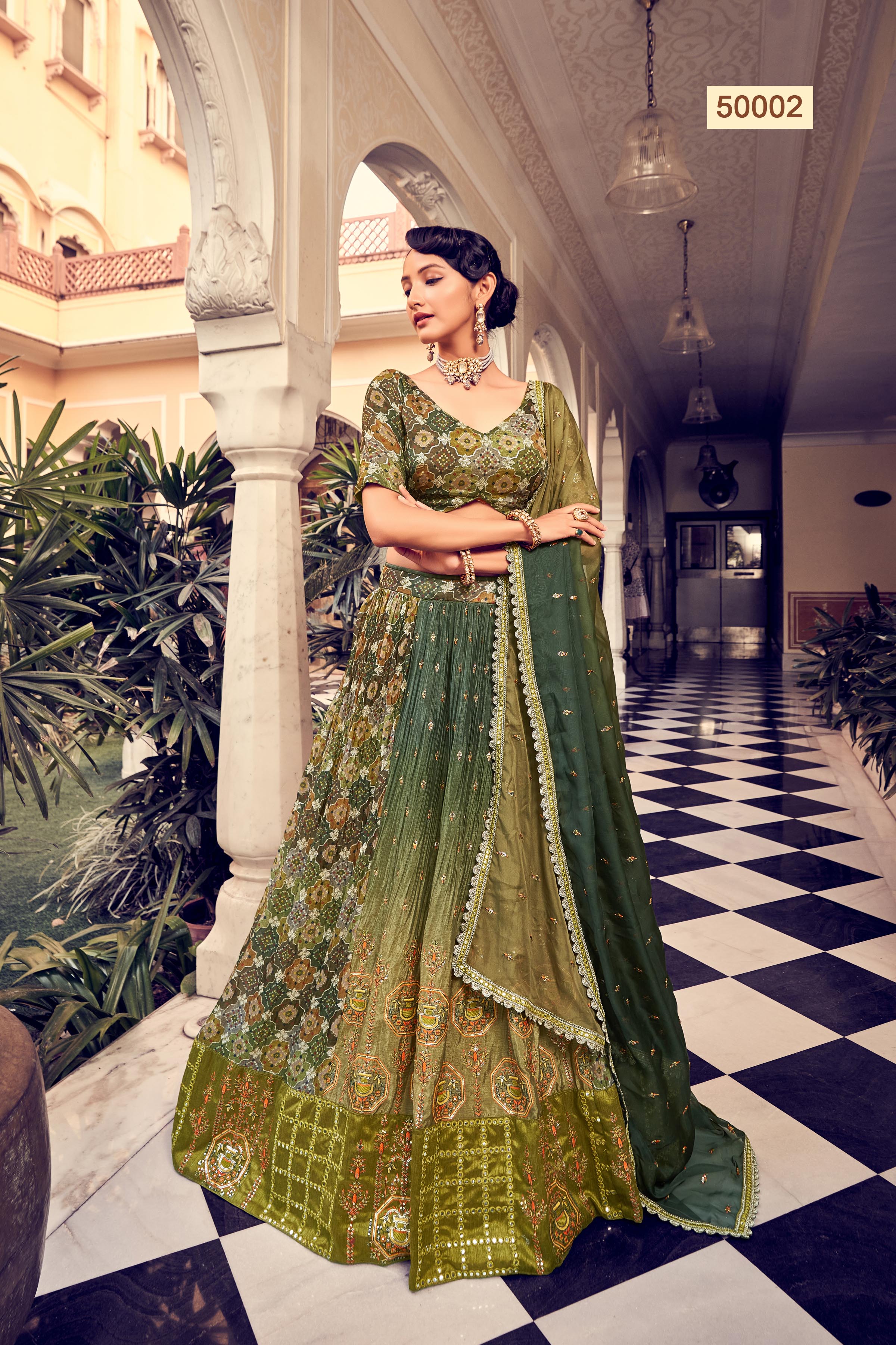 Vastrey Vol 7 Designer Occasion Wear Lehenga D.No 50002