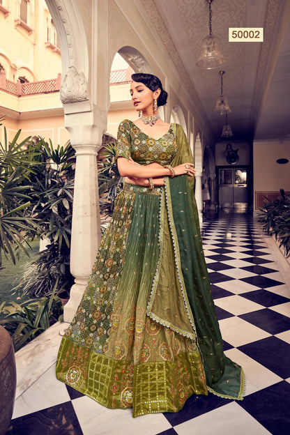 Vastrey Vol 7 Designer Occasion Wear Lehenga D.No 50002 - Anant Exports